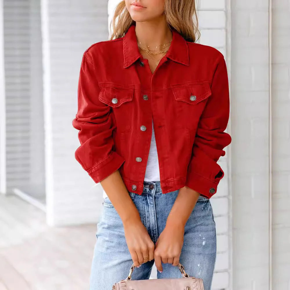 falapala Trendy Denim Jackets - Multiple Colors for Effortless Style