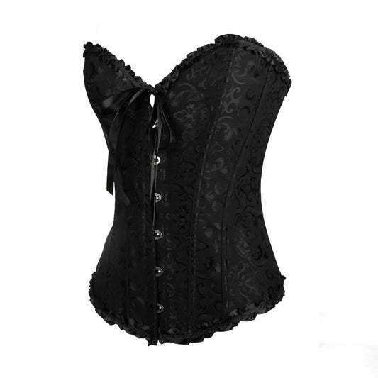falapala Gothic - Inspired Black Corsets: Unleash Your Inner Elegance