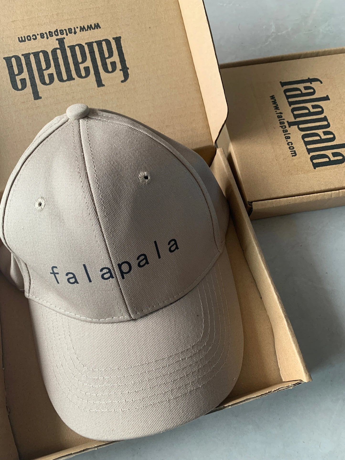 falapala Beige Baseball Cap - Stylish & Comfortable