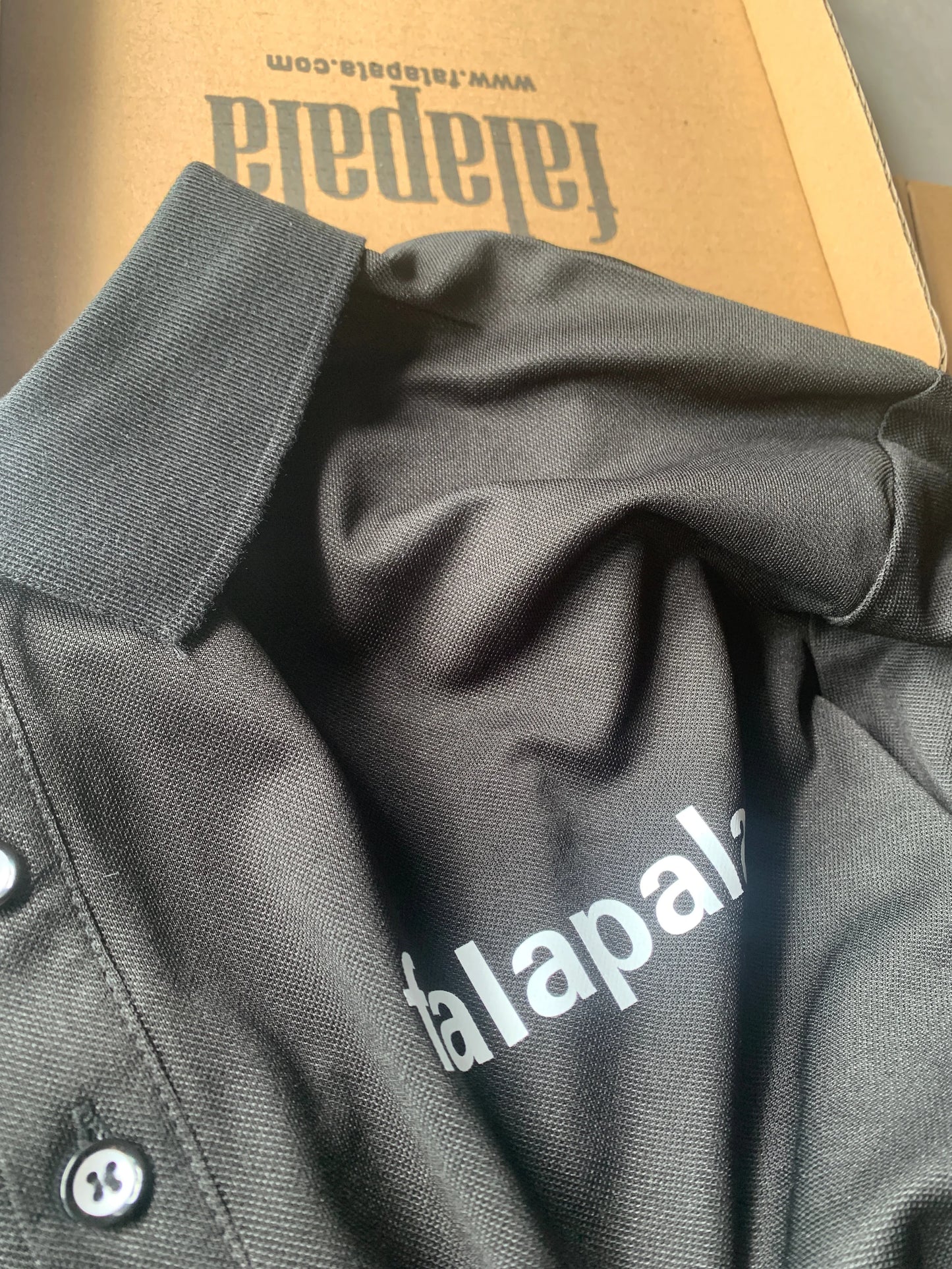 falapala Black Polo Shirt - Elevate Your Casual and Semi - Formal Look